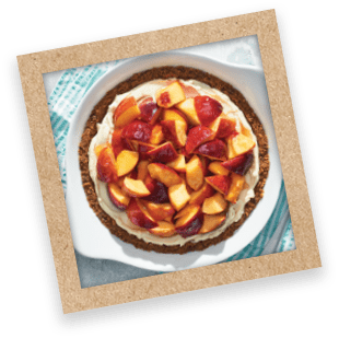 FRESH PEACH PIE