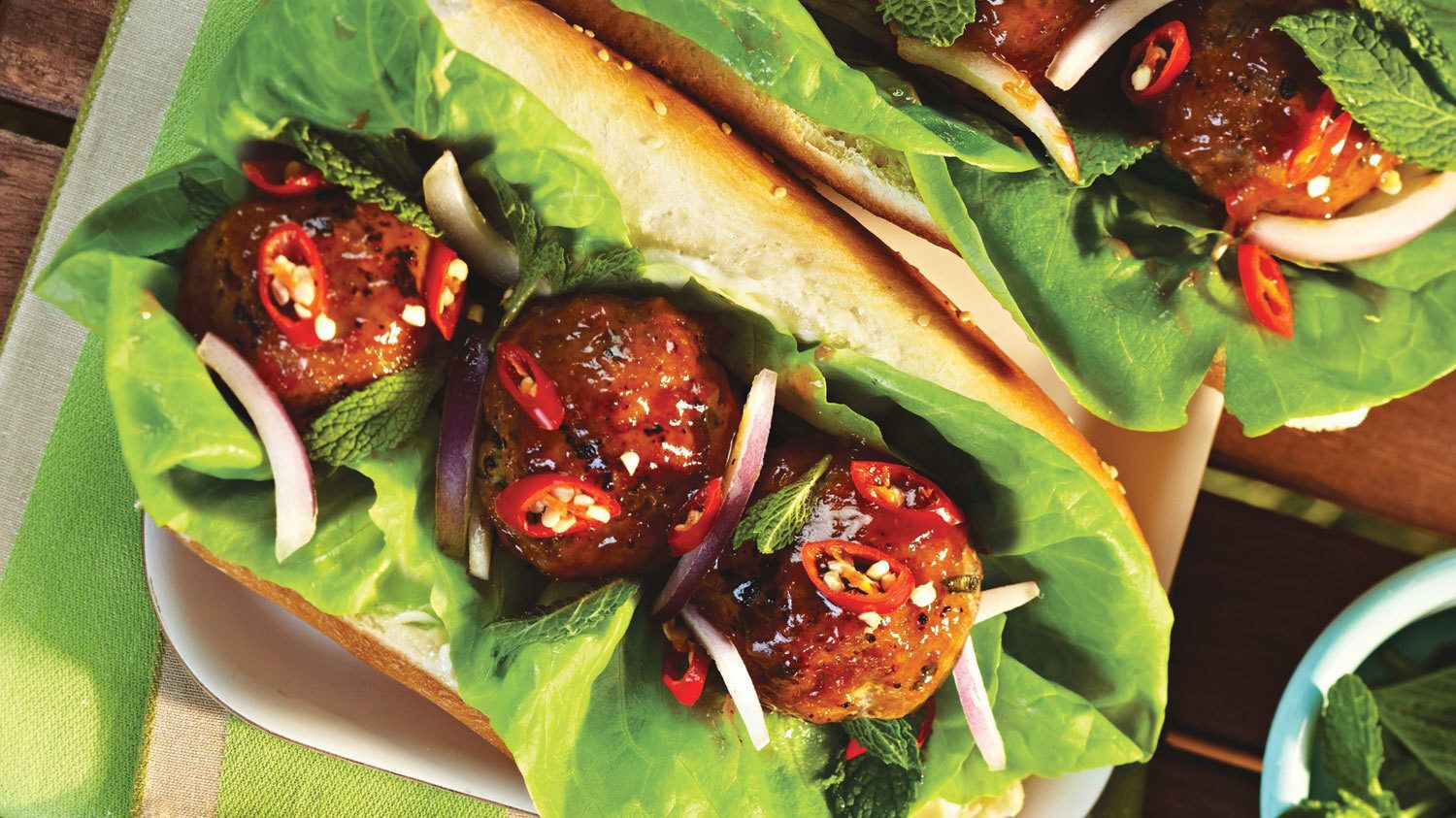 Read more about Grilled Turkey Meatballs on a Bun