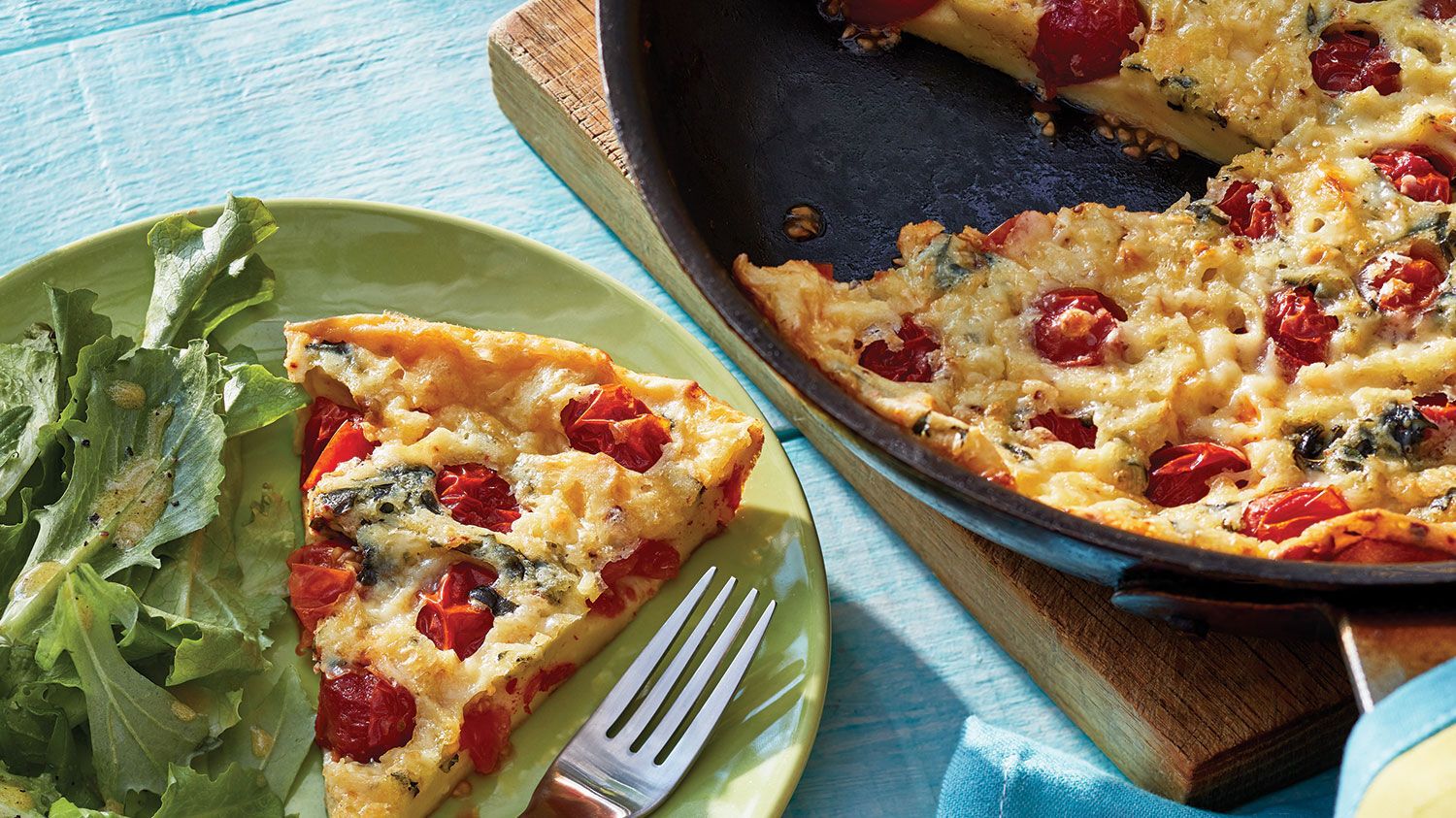 Savoury Cherry Tomato Clafouti | Foodland