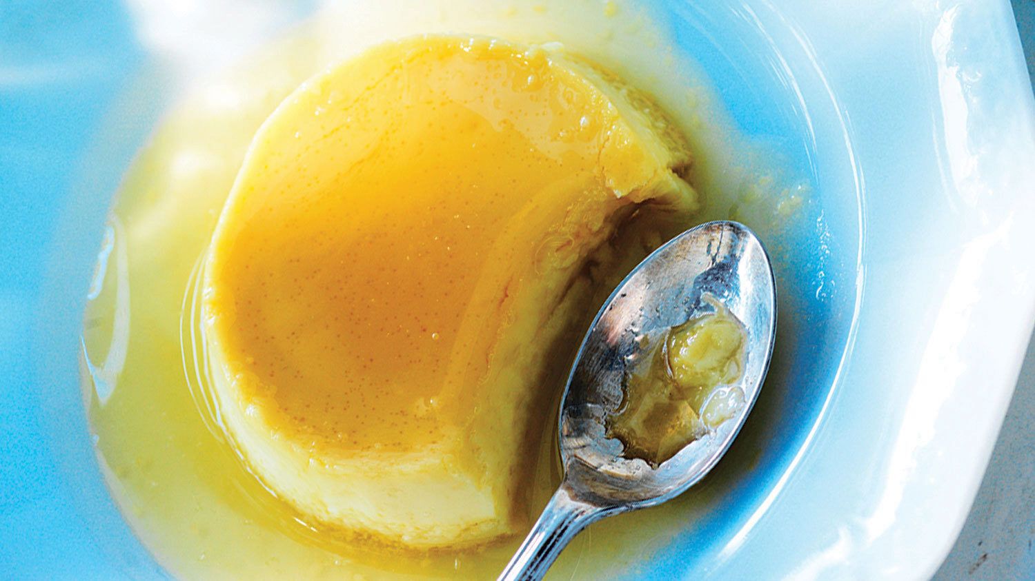 Pineapple Passionfruit Flans