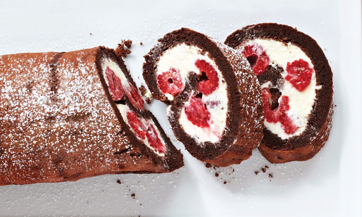 Chocolate-Raspberry Roll