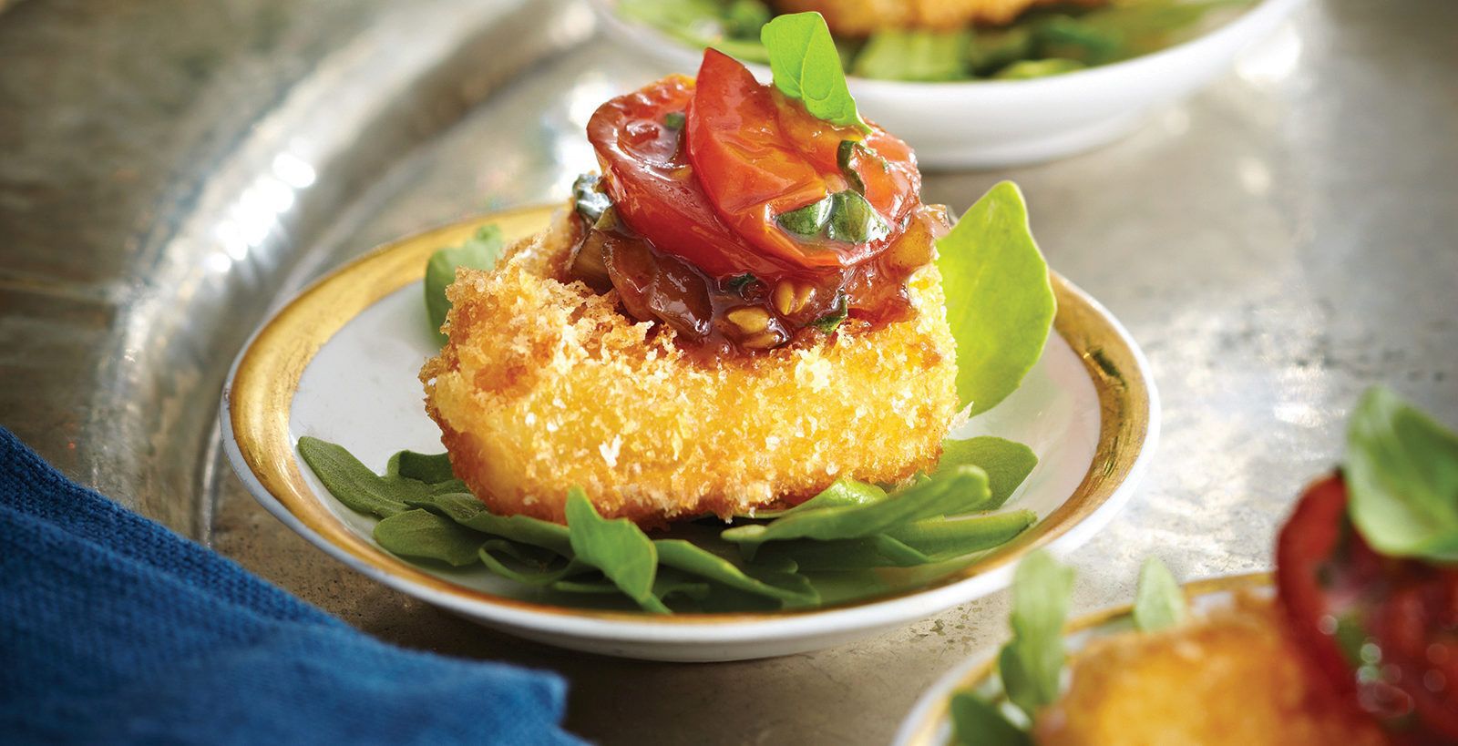 panko-crusted-cheese-with-tomato-basil-confit