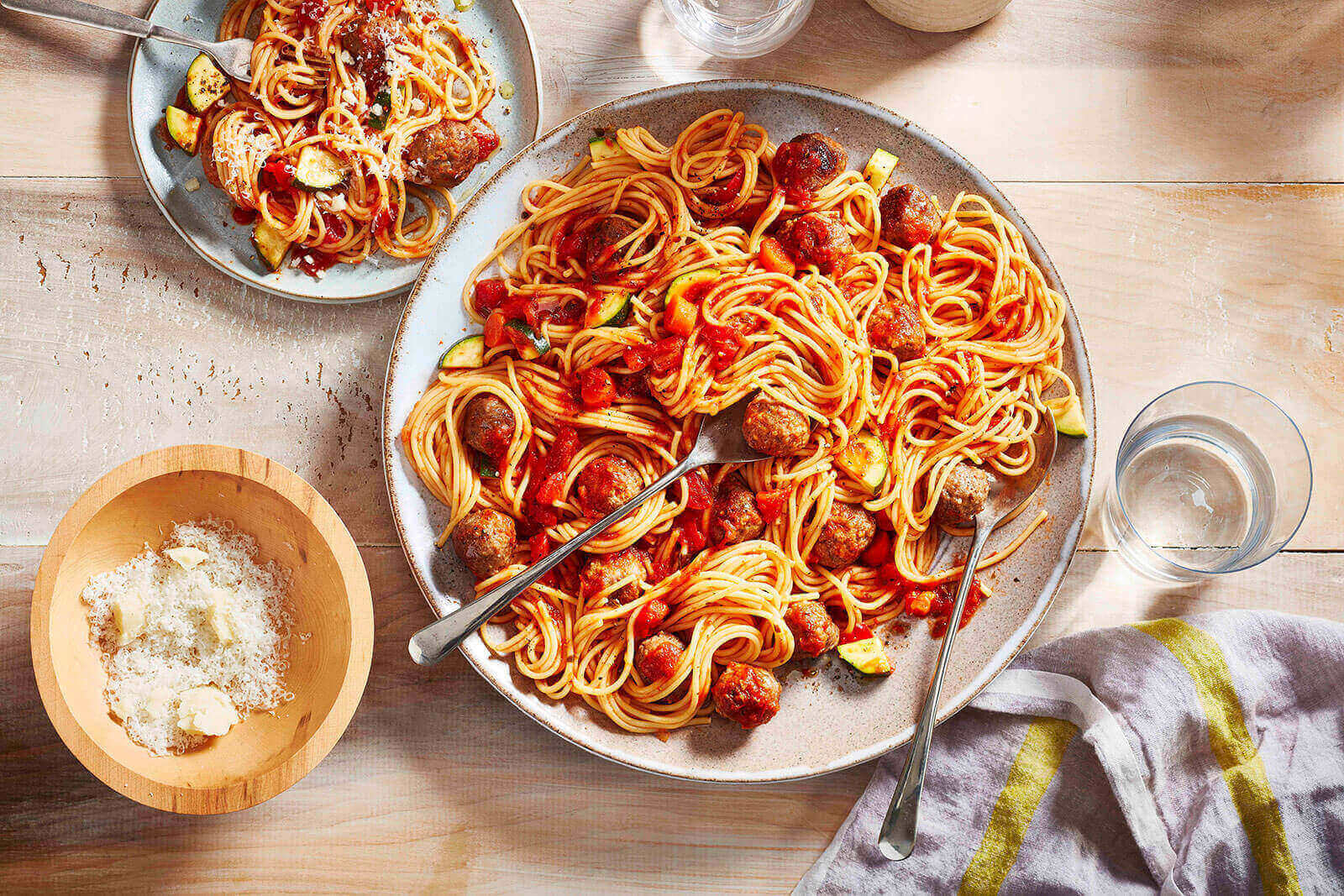 Quick & Easy Spaghetti & Meatballs