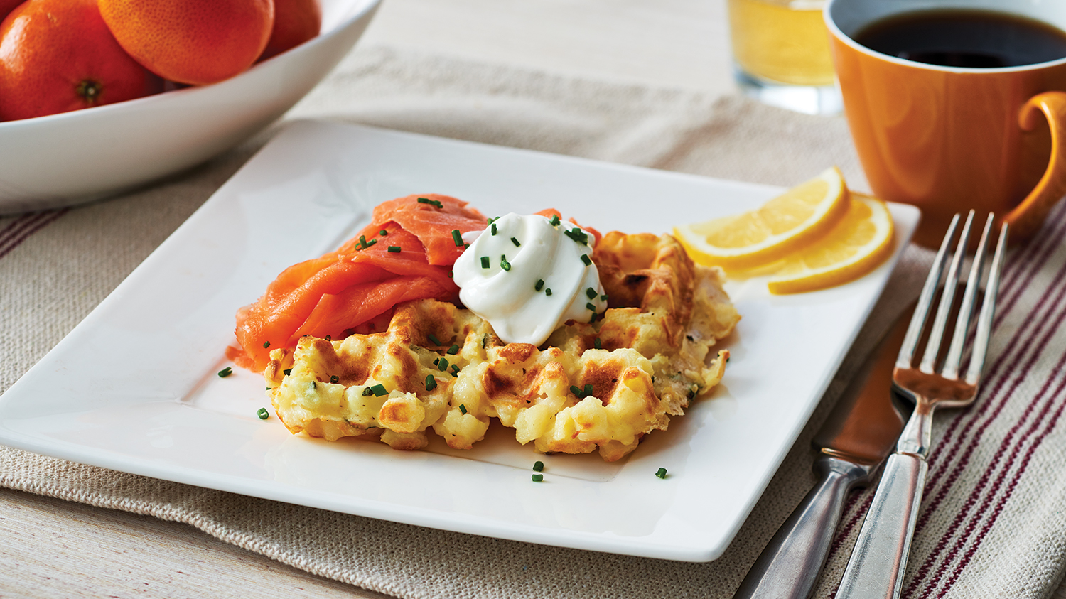 Waffle Iron Hash Browns