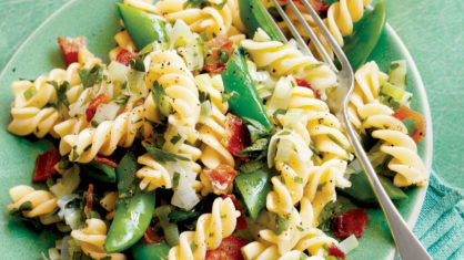 Read more about Pasta with Snap Peas, Parsley & Smoked Bacon