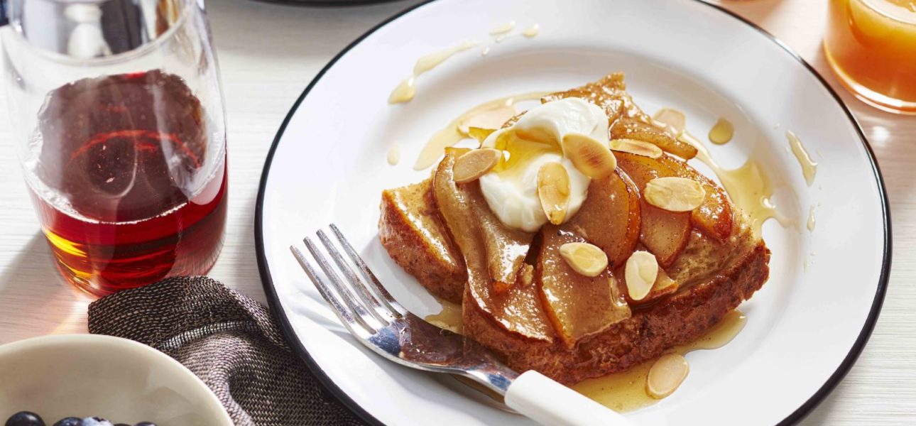 Spiced Pear French Toast