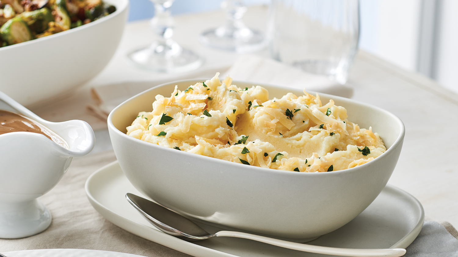 Cheddar Garlic Mashed Potatoes Foodland Cheddar Garlic Mashed Potatoes Foodland