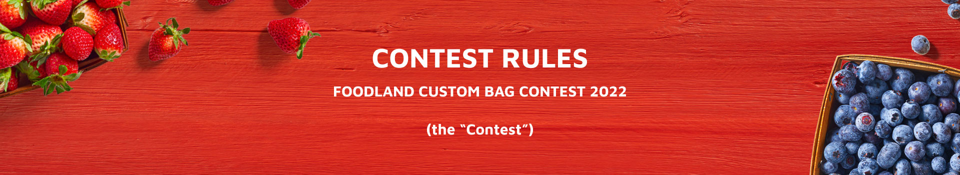 Foodland contest rules