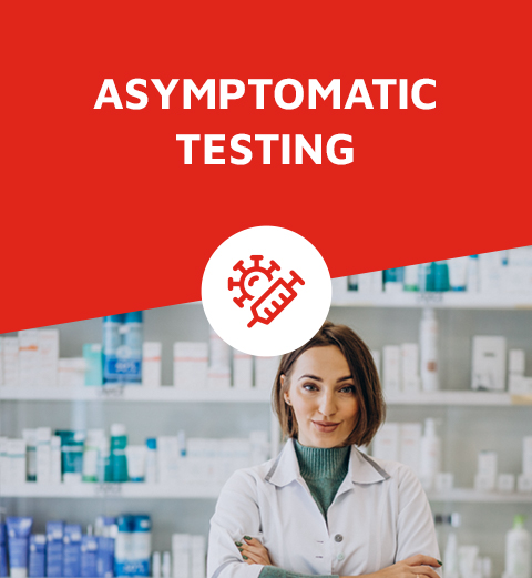 Asymptomatic testing