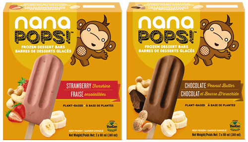 Nana pops frozen dessert bars