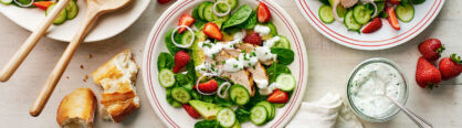 Read more about Fresh Strawberry and Chicken Spinach Salad