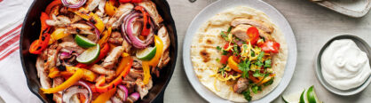 Read more about Grilled Chicken Fajitas with Peach Salsa