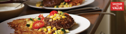 Read more about Hamburger Steak with Winter Ratatouille and Potato Pancakes