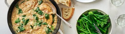 Read more about Smothered Chicken in Bacon and Potato Sauce