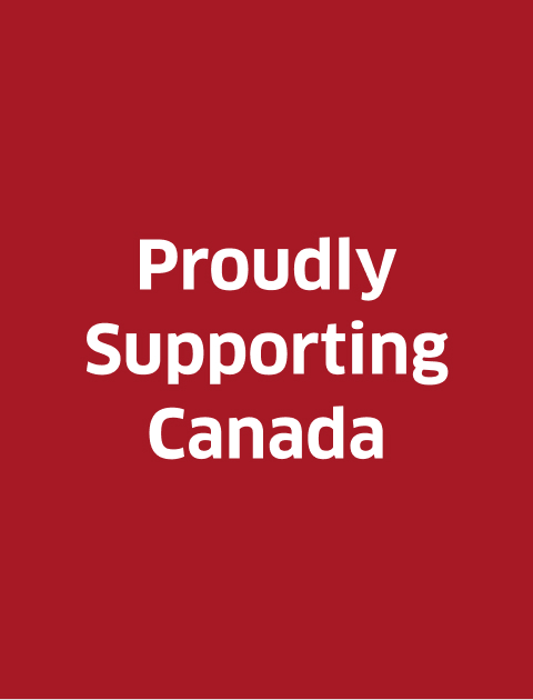 Proudly supporting canada