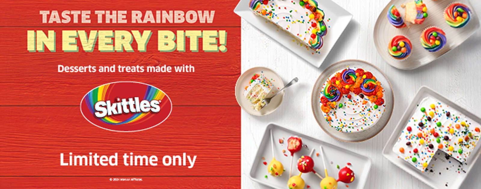 Desserts and Treats made with Skittles