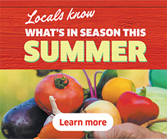 Locals Know What's In Season This Summer