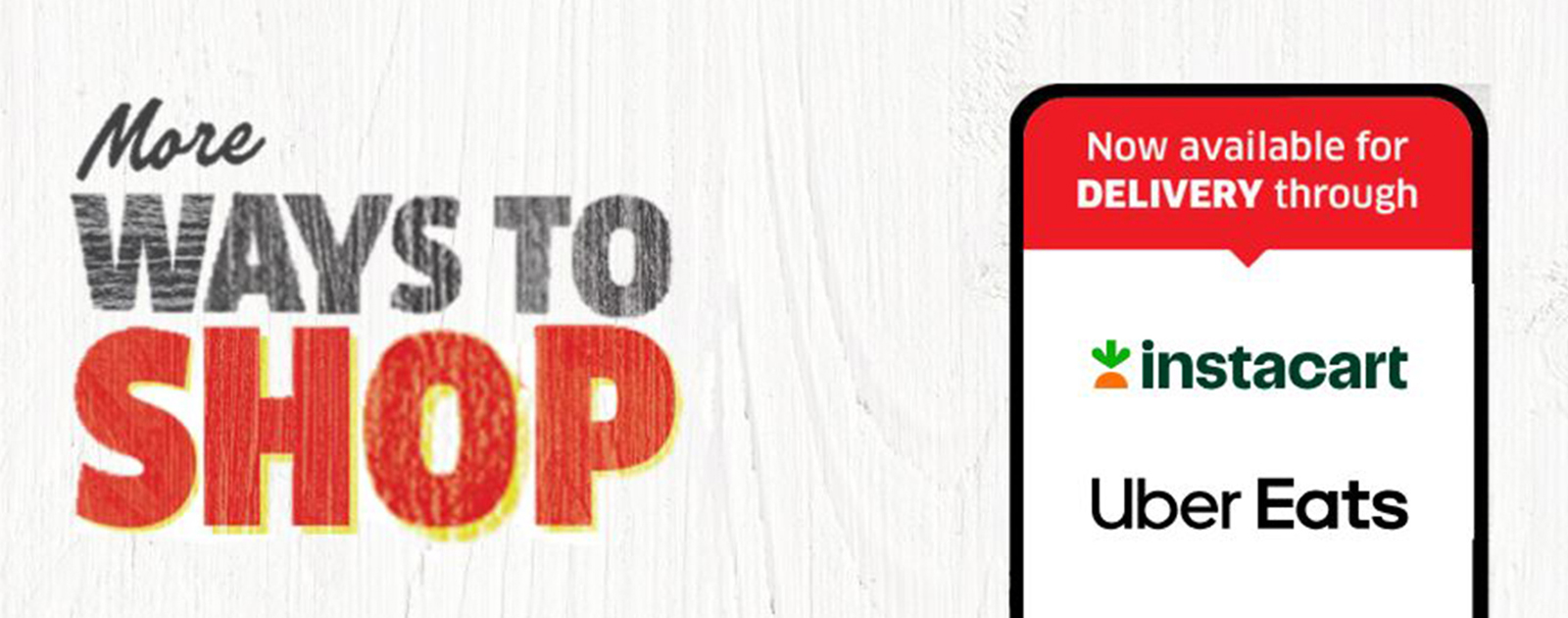 More ways to shop your favourite